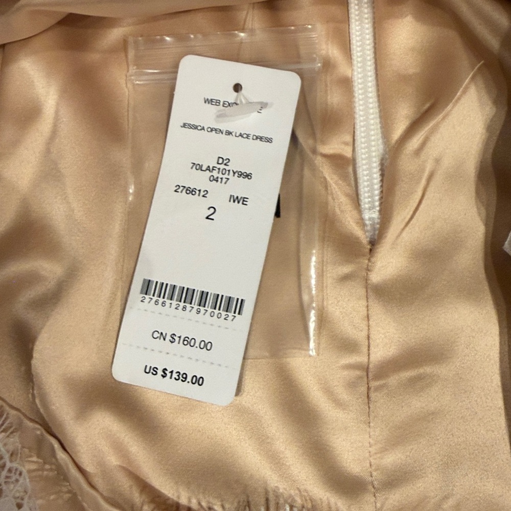 NEW WITH TAGS VINTAGE BEBE mini dress - Picture 3 of 4